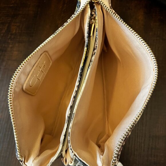 Caroline Hill Wristlet NWT Multi-Colored Snake Print - Picture 2 of 2